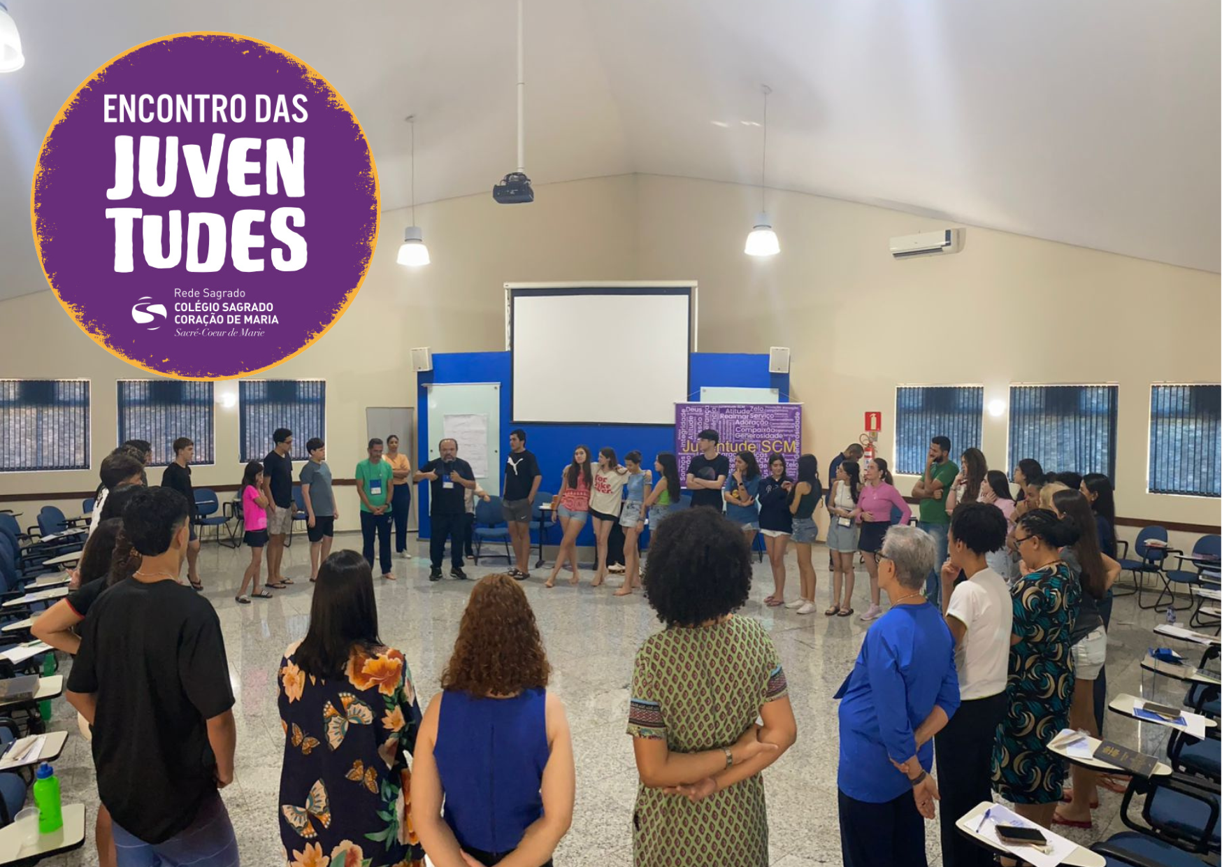 Encontro das Juventudes reúne estudantes da Rede Sagrado em Belo Horizonte